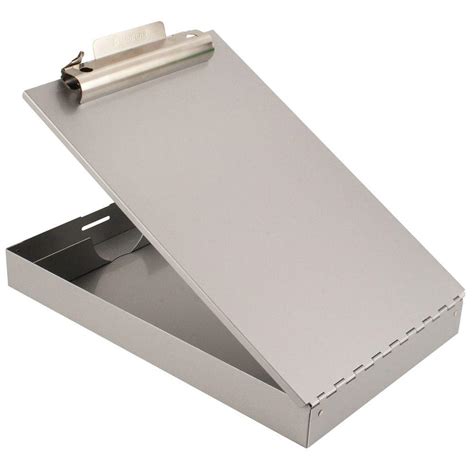 metal clipboard box uk|foldable metal clipboard.